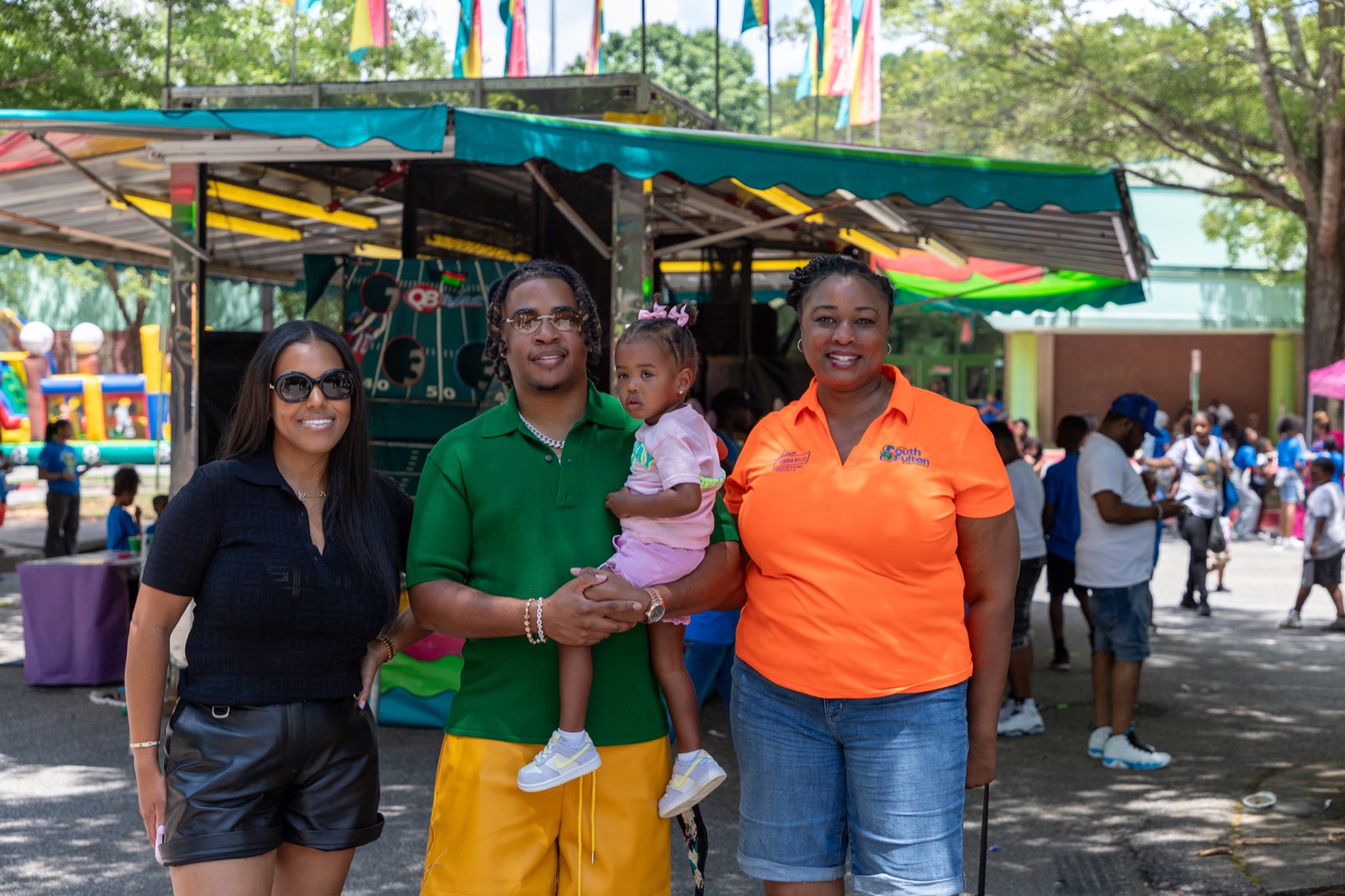 Turbo and wife with Councilwoman Willis